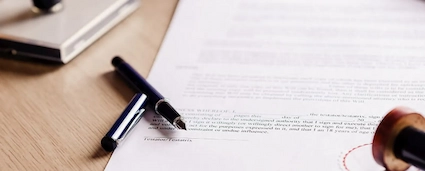 Certificates hero section image